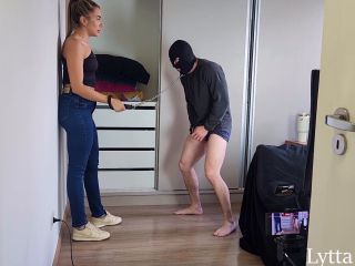 7G 7 Goddesses Feet Fjobs Ballb - Lytta Blond Hard Ballbusting And Cuckold Cum Lick